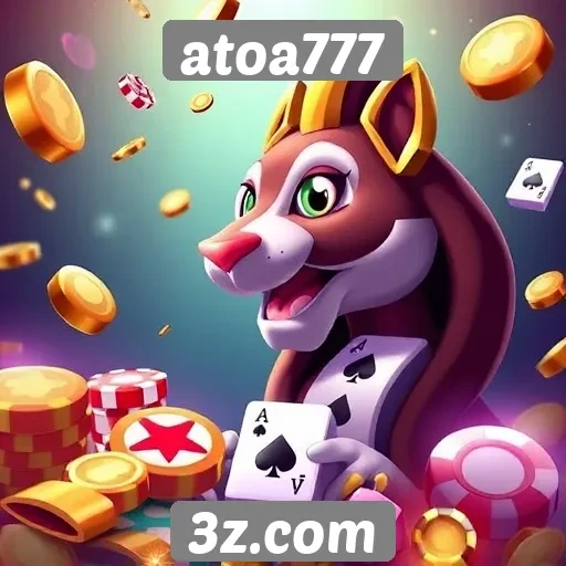 Atoa777 oferece variedade de jogos de cassino online