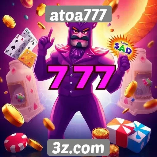 Site atoa777 oferece uma ampla variedade de jogos online